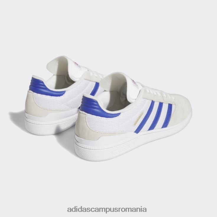 adidas campus romania pantofi busenitz albi bărbați alb/albastru/auriu metalic J266N24196