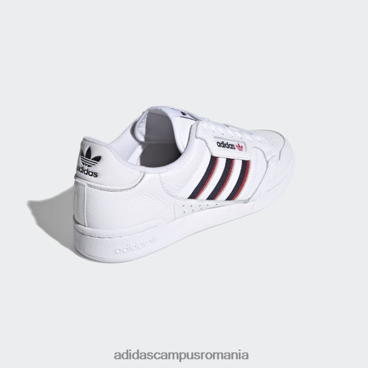 adidas campus romania pantofi continental 80 dungi bleumarin bărbați alb/marinier/rosu J266N2545