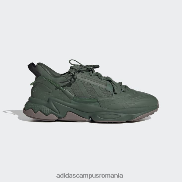 adidas campus romania pantofi cu fermoar ozweego verde oxid bărbați oxid verde/gumă J266N212947