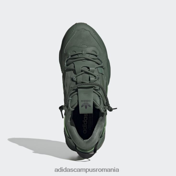 adidas campus romania pantofi cu fermoar ozweego verde oxid bărbați oxid verde/gumă J266N212947