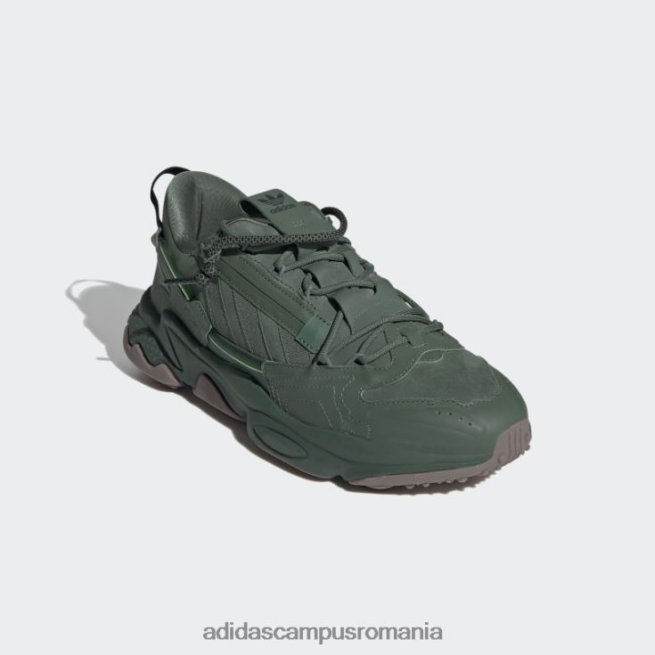 adidas campus romania pantofi cu fermoar ozweego verde oxid bărbați oxid verde/gumă J266N212947