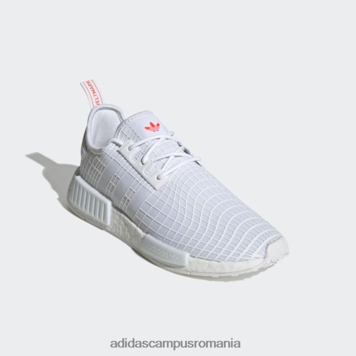 adidas campus romania pantofi eleganti nmd-r1 roșii bărbați alb roșu J266N2635
