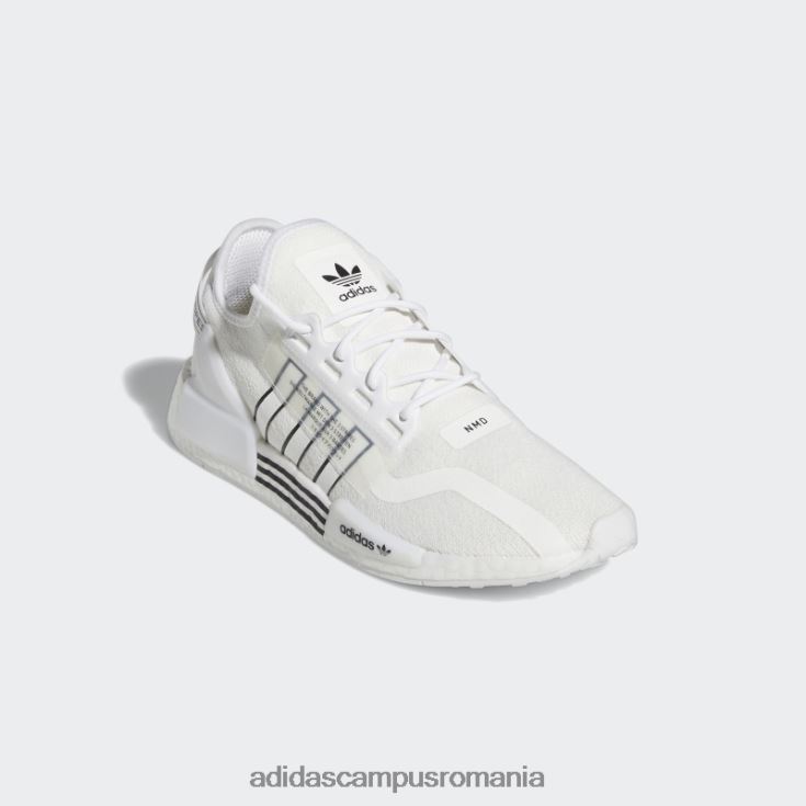 adidas campus romania pantofi fashion nmd-r1 v2 negri bărbați alb negru J266N24088
