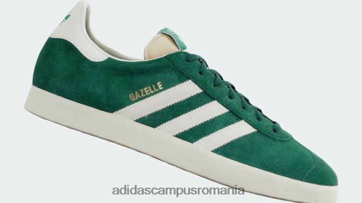 adidas campus romania pantofi gazel verde închis bărbați verde închis/alb J266N24060