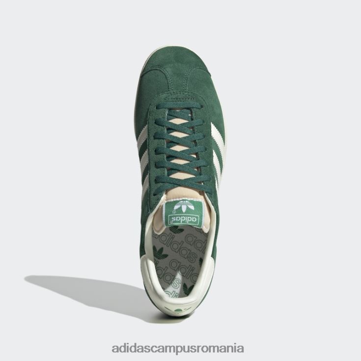 adidas campus romania pantofi gazel verde închis bărbați verde închis/alb J266N24060