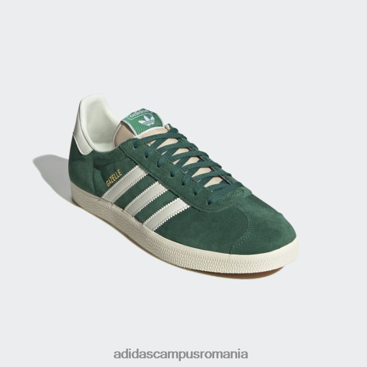 adidas campus romania pantofi gazel verde închis bărbați verde închis/alb J266N24060