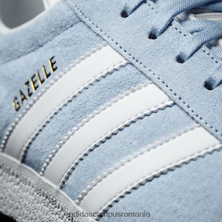 adidas campus romania pantofi gazele cer bărbați cer/alb/auriu metalic J266N25965