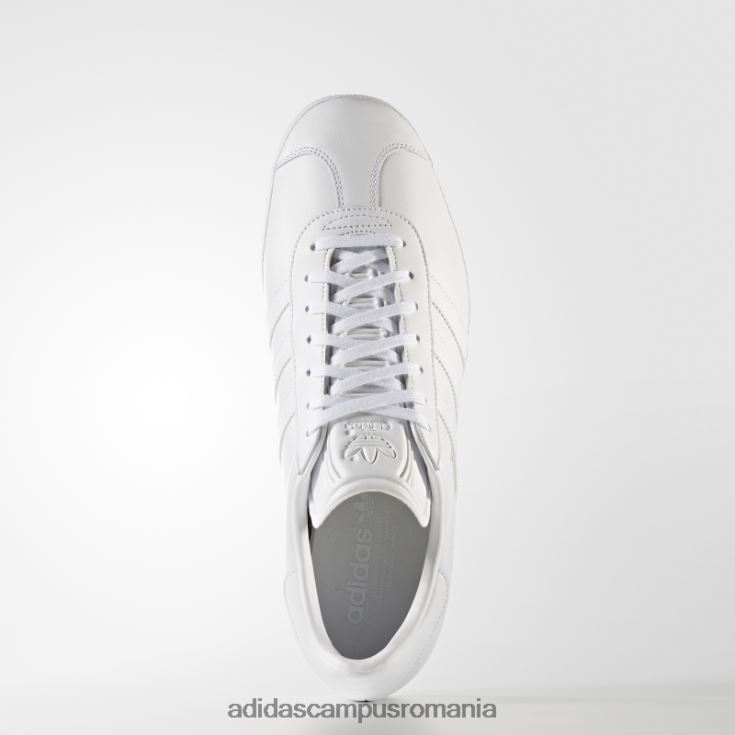 adidas campus romania pantofi gazelle aurii metalic bărbați alb/auriu metalic J266N23924