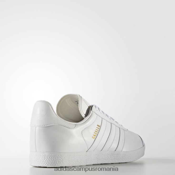 adidas campus romania pantofi gazelle aurii metalic bărbați alb/auriu metalic J266N23924