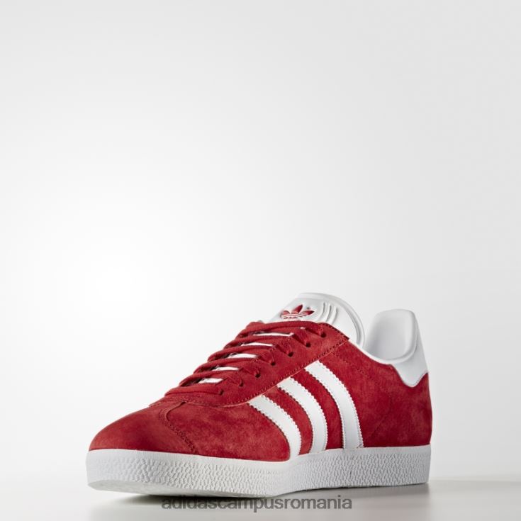adidas campus romania pantofi gazelle roșii adidas bărbați roșu/alb/auriu metalic J266N24281