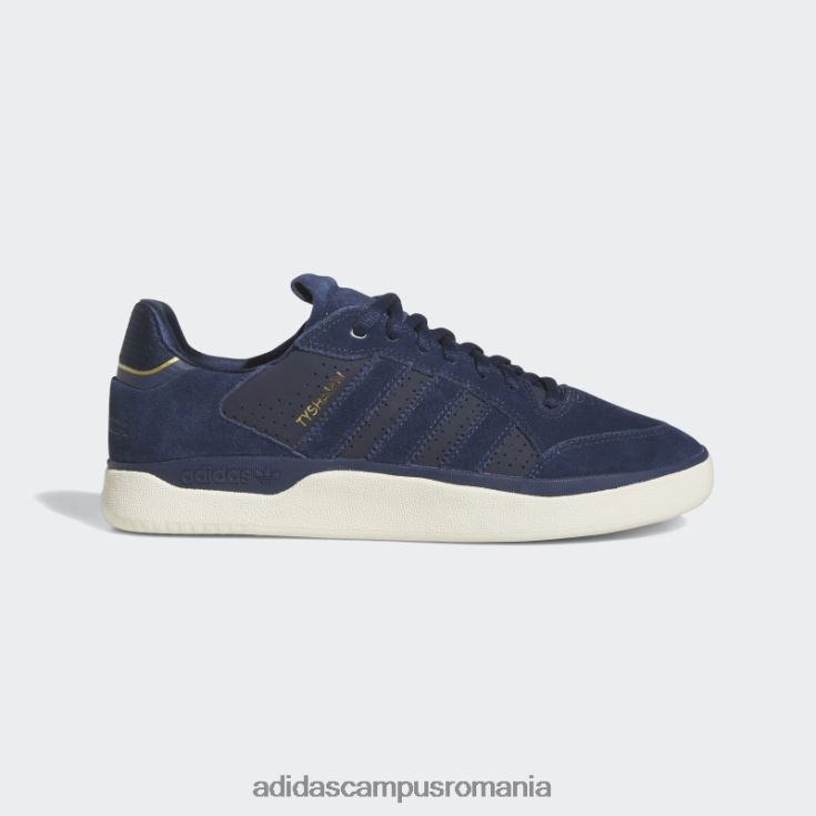 adidas campus romania pantofi mici tyshawn bleumarin bărbați bleumarin/auriu metalic J266N2232