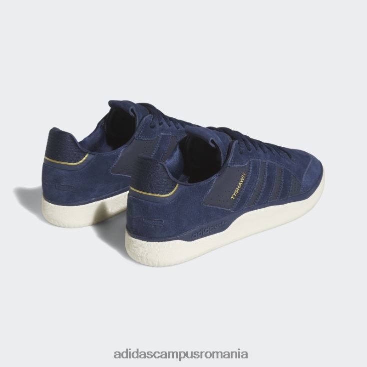adidas campus romania pantofi mici tyshawn bleumarin bărbați bleumarin/auriu metalic J266N2232