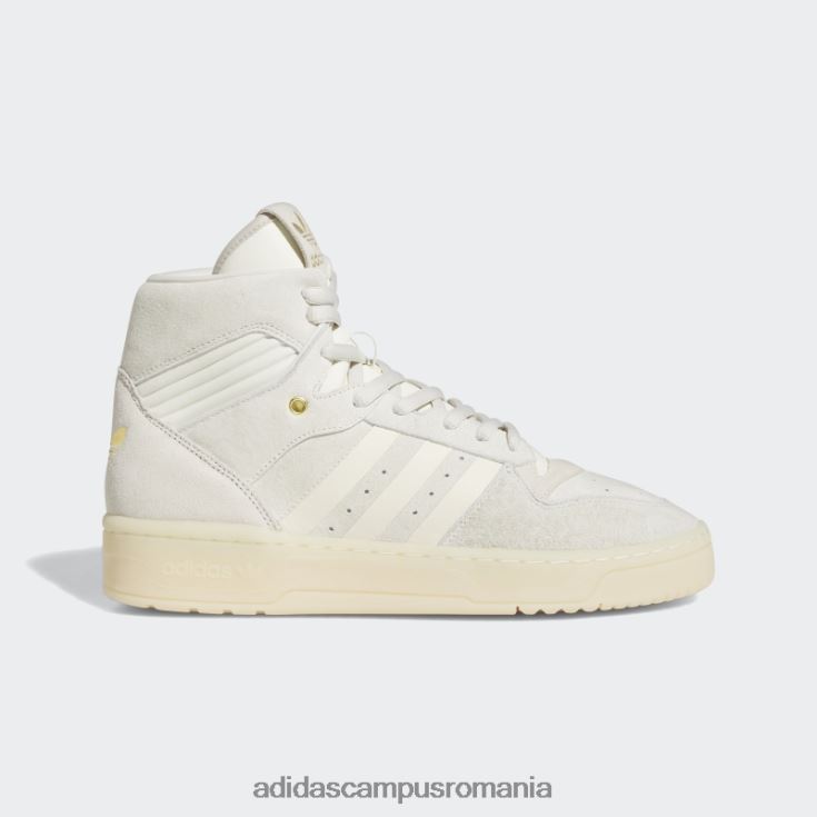 adidas campus romania pantofi înalți de rivalitate albă bărbați alb/galben J266N2347