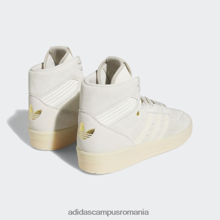 adidas campus romania pantofi înalți de rivalitate albă bărbați alb/galben J266N2347