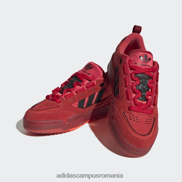 adidas campus romania pantofi negri adi2000 bărbați stacojiu/negru/rosu J266N2256