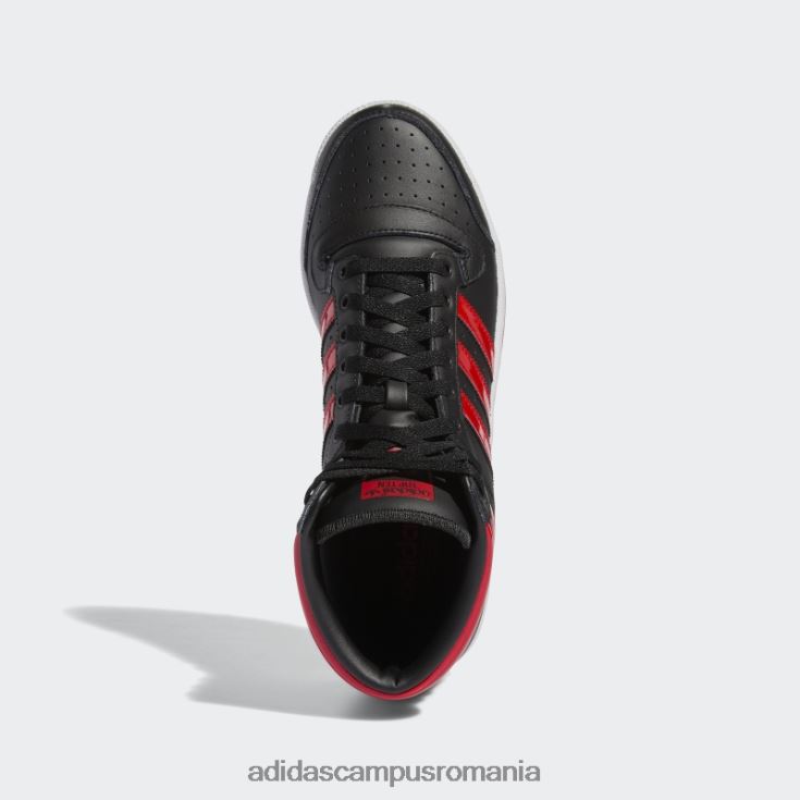 adidas campus romania pantofi negri de top zece bărbați negru/rosu/alb J266N2376