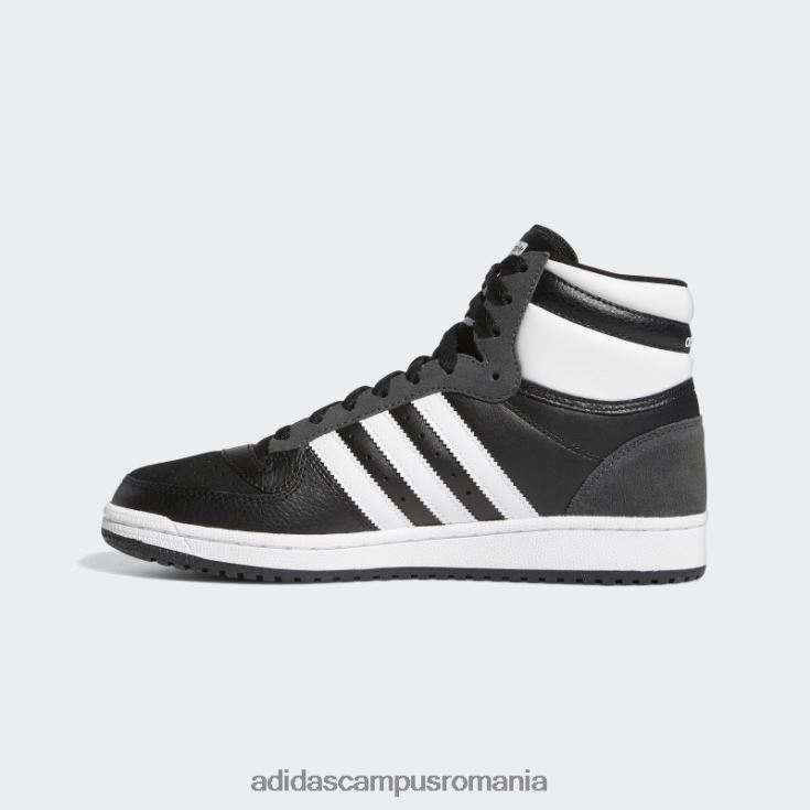 adidas campus romania pantofi negri de top zece rb bărbați negru/alb/gri J266N24349