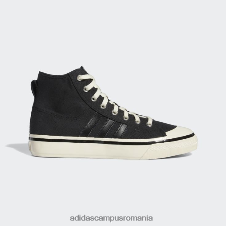 adidas campus romania pantofi negri nizza hi rf 74 bărbați negru/alb/gumă J266N23898