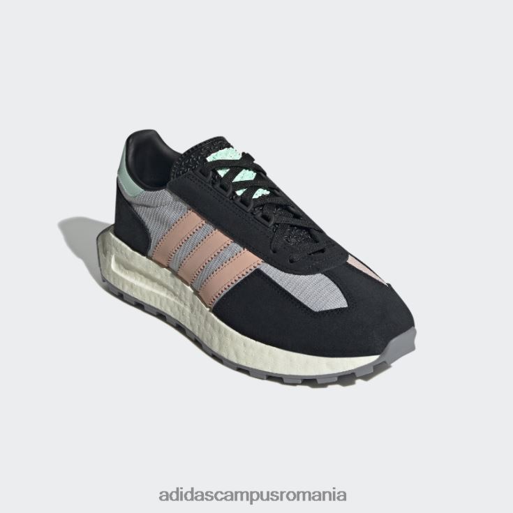 adidas campus romania pantofi negri retropy e5 bărbați negru/portocaliu/alb J266N2574