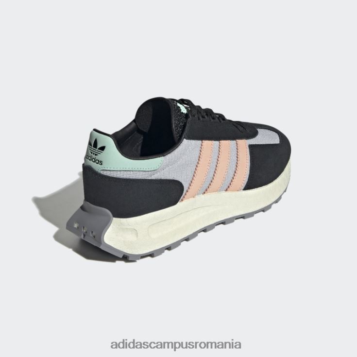 adidas campus romania pantofi negri retropy e5 bărbați negru/portocaliu/alb J266N2574