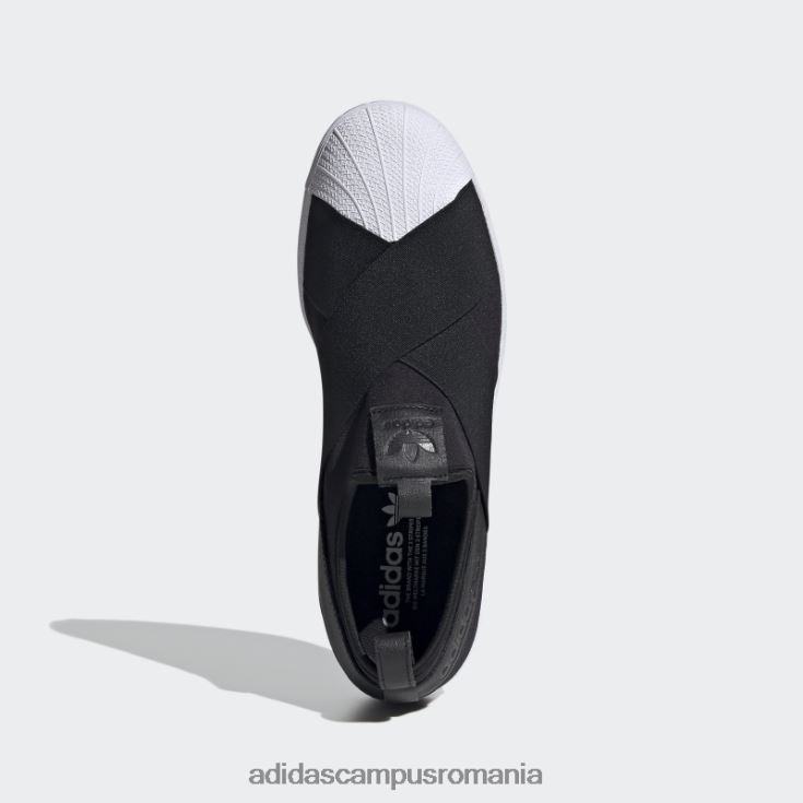 adidas campus romania pantofi negri superstar cu slip-on bărbați negru J266N24475