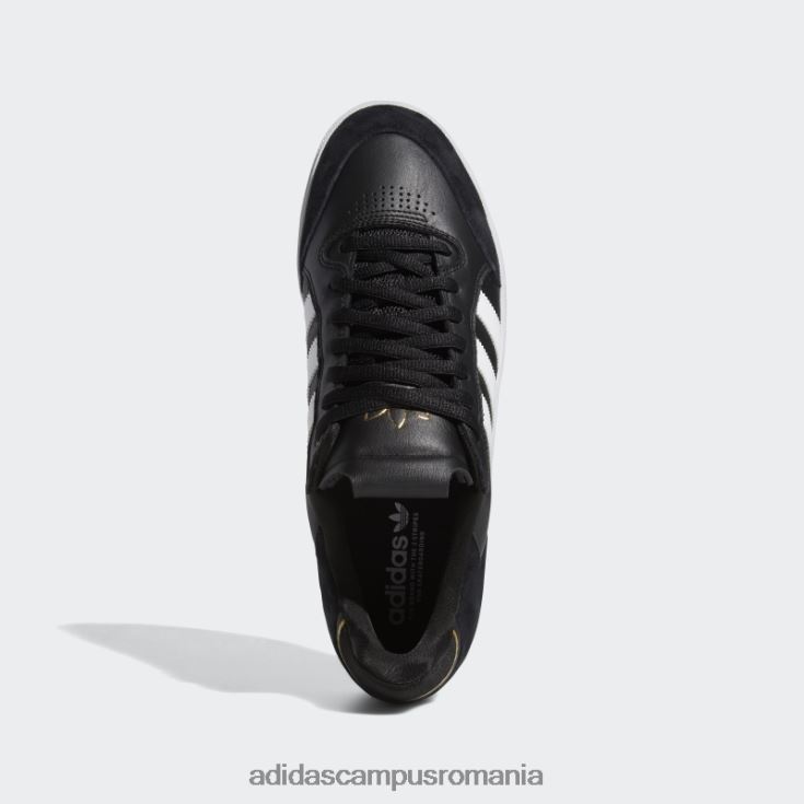adidas campus romania pantofi negri tyshawn adidas bărbați negru/alb/auriu metalic J266N24143