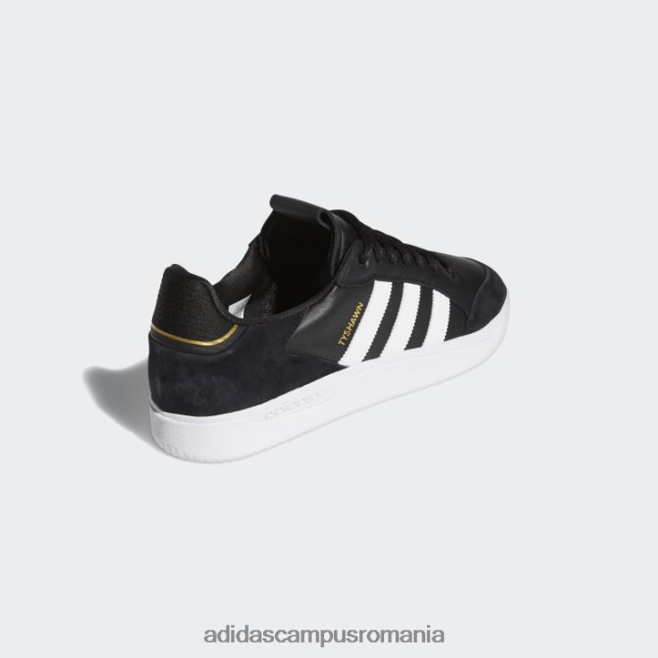 adidas campus romania pantofi negri tyshawn adidas bărbați negru/alb/auriu metalic J266N24143