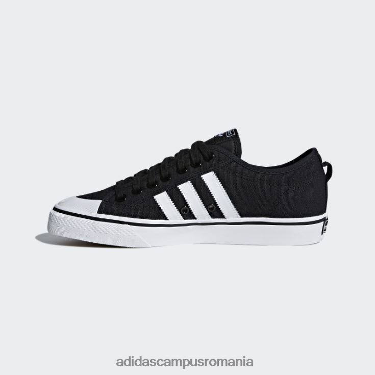 adidas campus romania pantofi nizza negri bărbați alb negru J266N24382