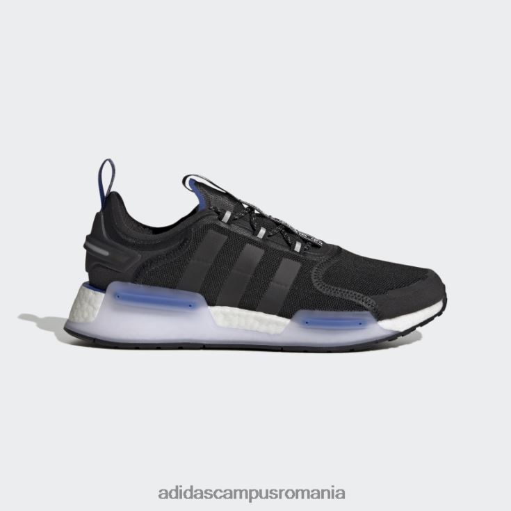 adidas campus romania pantofi nmd-r1 v3 negri bărbați negru/alb/albastru regal J266N24567