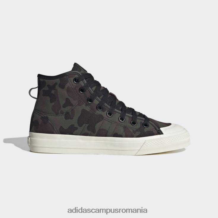 adidas campus romania pantofi olive nizza hi rf bărbați măsliniu/negru J266N24726