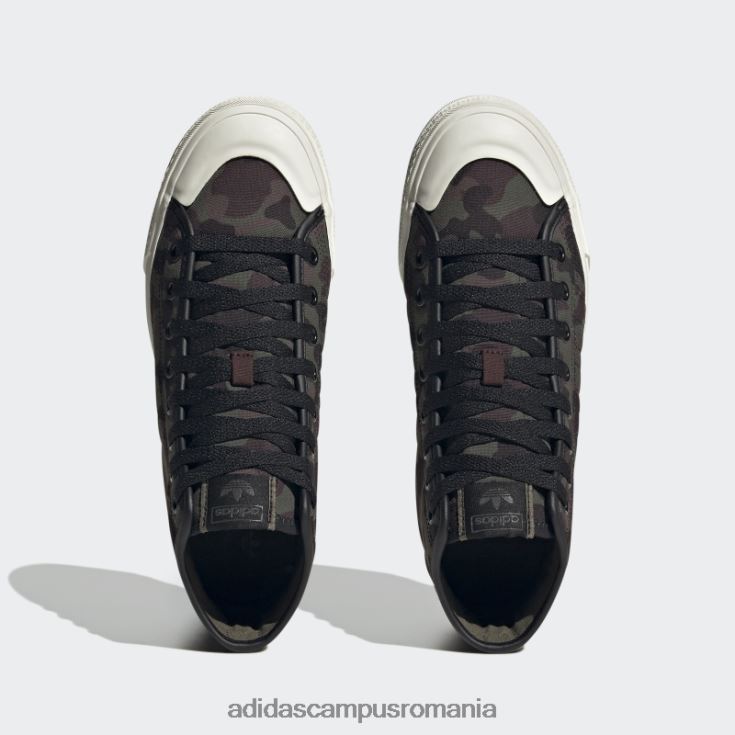 adidas campus romania pantofi olive nizza hi rf bărbați măsliniu/negru J266N24726
