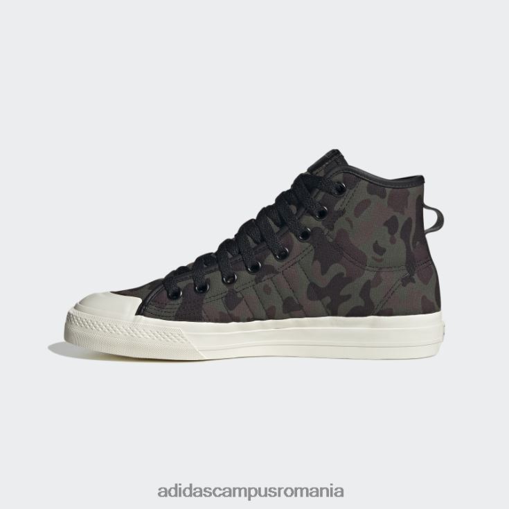 adidas campus romania pantofi olive nizza hi rf bărbați măsliniu/negru J266N24726