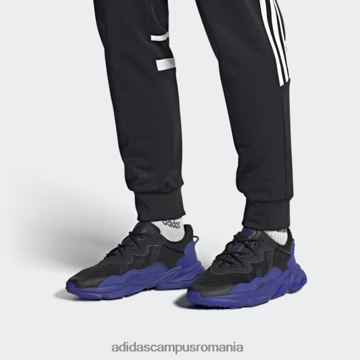 adidas campus romania pantofi ozweego negri bărbați negru/albastru J266N24622
