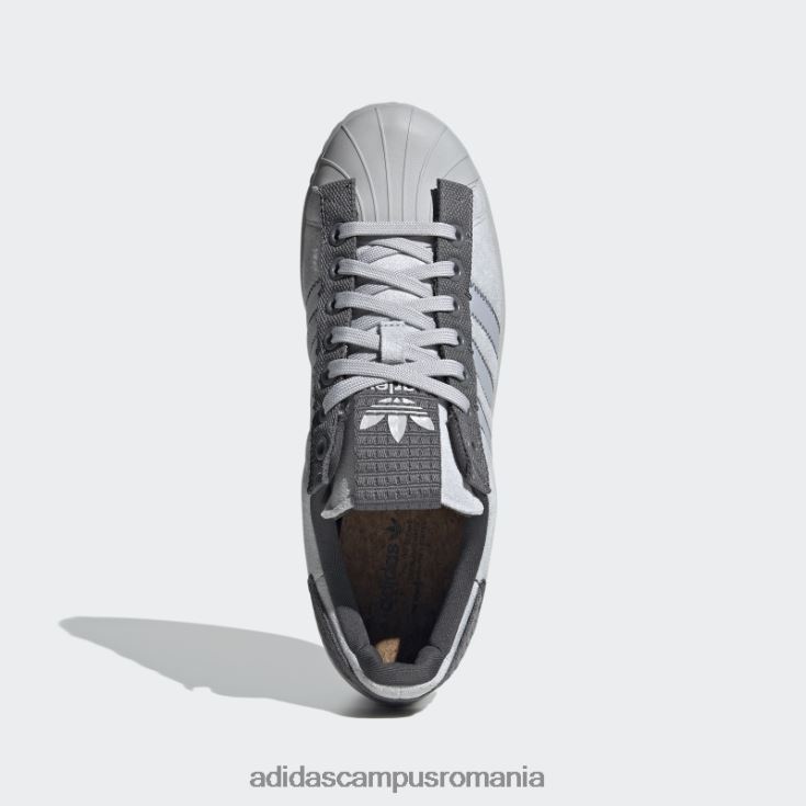 adidas campus romania pantofi parley superstar gri bărbați gri J266N24498