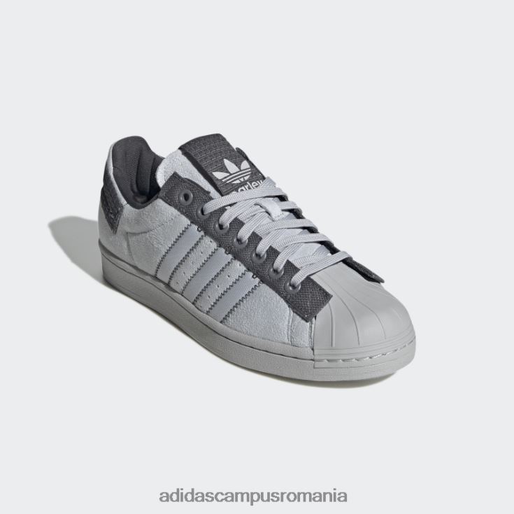 adidas campus romania pantofi parley superstar gri bărbați gri J266N24498