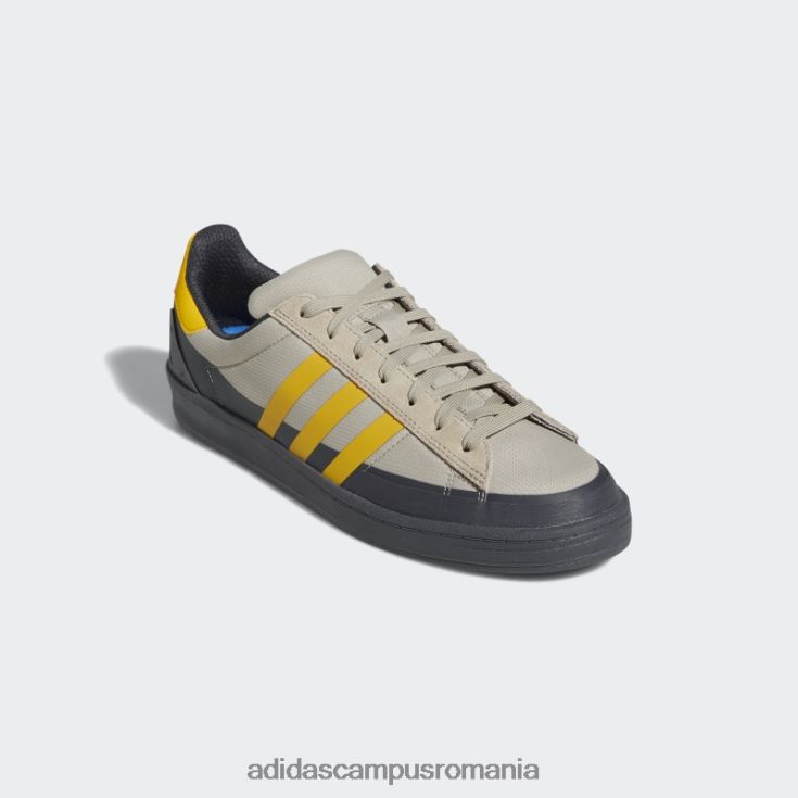 adidas campus romania pantofi pop campus adv gri adidas bărbați gri/auriu/maro J266N24308
