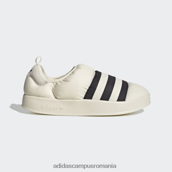 adidas campus romania pantofi puffylette albi bărbați alb negru J266N23865