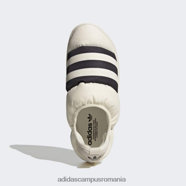 adidas campus romania pantofi puffylette albi bărbați alb negru J266N23865