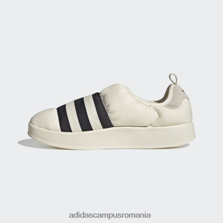 adidas campus romania pantofi puffylette albi bărbați alb negru J266N23865