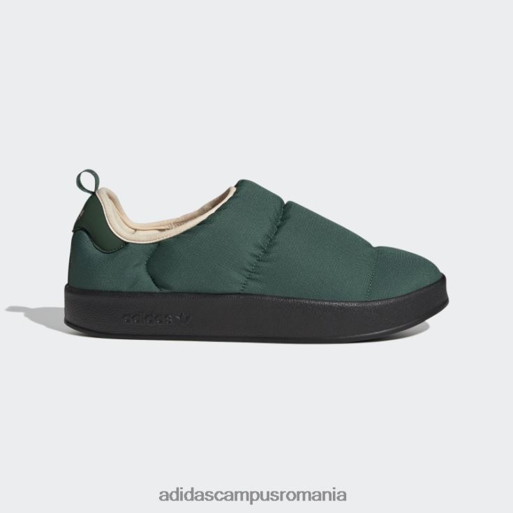 adidas campus romania pantofi puffylette verde închis adidas bărbați verde închis/negru/nisip J266N24101