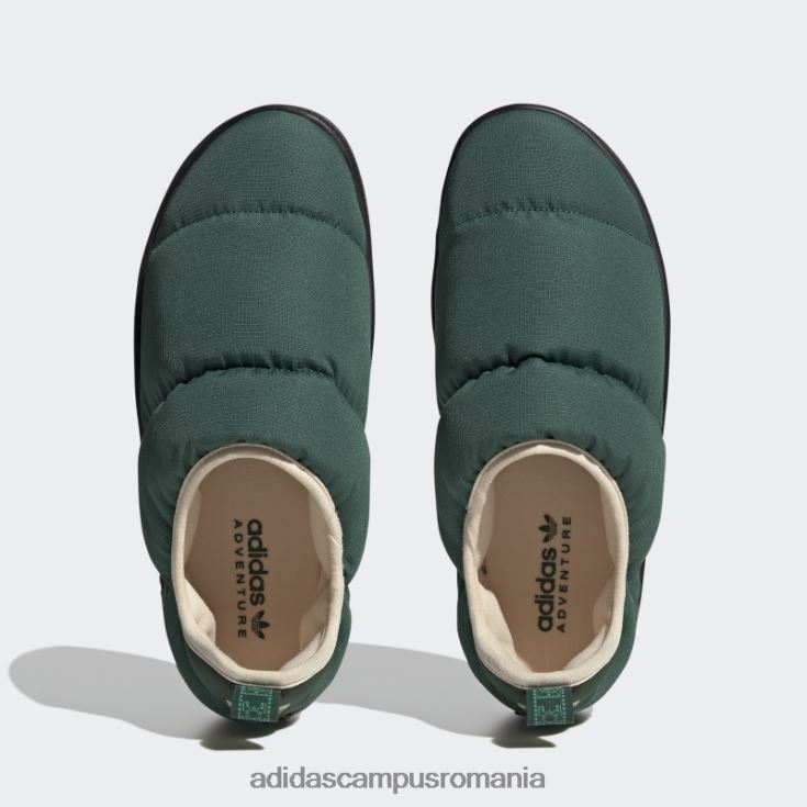 adidas campus romania pantofi puffylette verde închis adidas bărbați verde închis/negru/nisip J266N24101