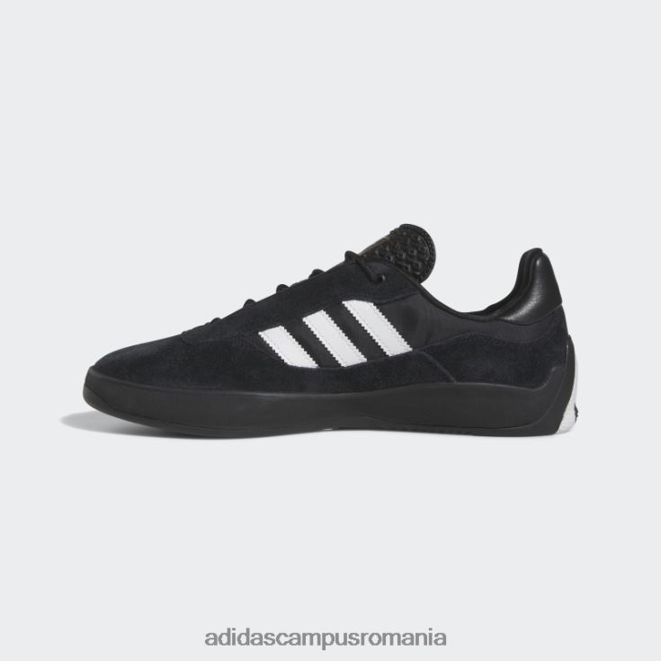 adidas campus romania pantofi puig negri bărbați negru/alb/auriu metalic J266N24075