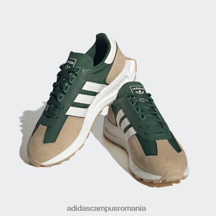 adidas campus romania pantofi retropy e5 verde închis bărbați verde închis/alb/bej J266N2116