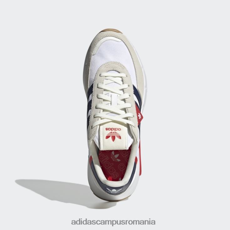 adidas campus romania pantofi retropy f2 albastru închis bărbați alb/albastru închis J266N24518