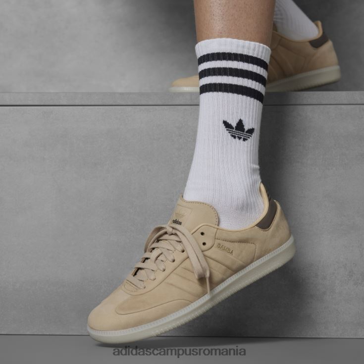 adidas campus romania pantofi samba bej bărbați bej/pământ/aluminiu J266N26248