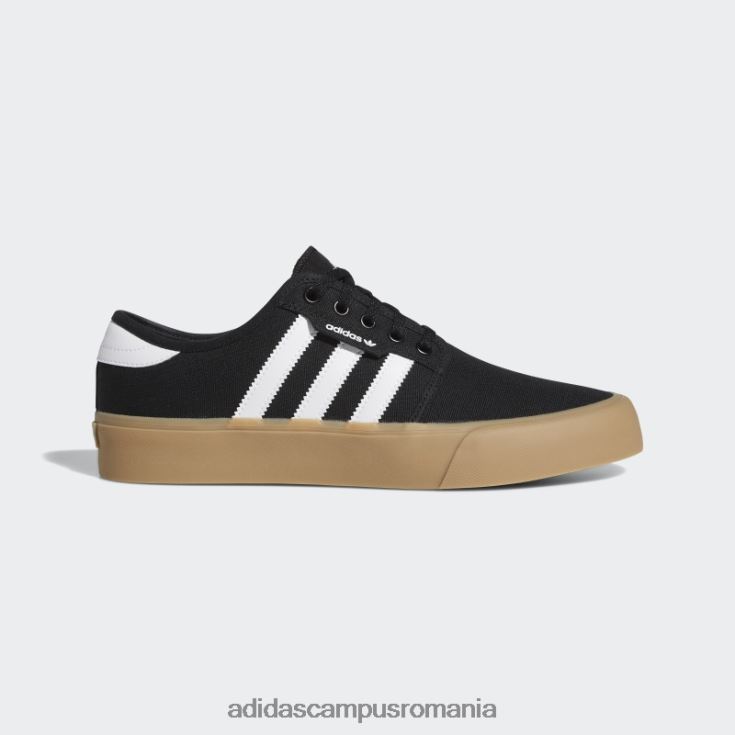 adidas campus romania pantofi seeley xt negri bărbați negru/alb/gumă J266N24328