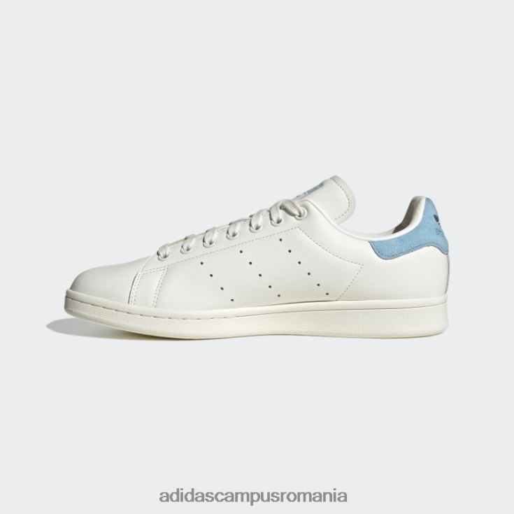 adidas campus romania pantofi stan smith albi fierbinți bărbați alb/albastru J266N24607