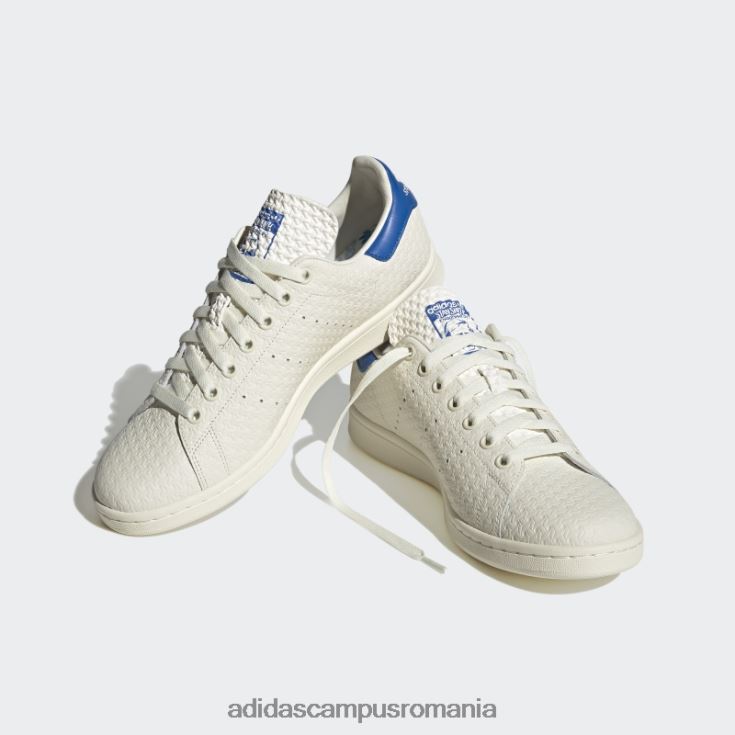 adidas campus romania pantofi stan smith albi moda bărbați pasăre albă/albastru J266N24086