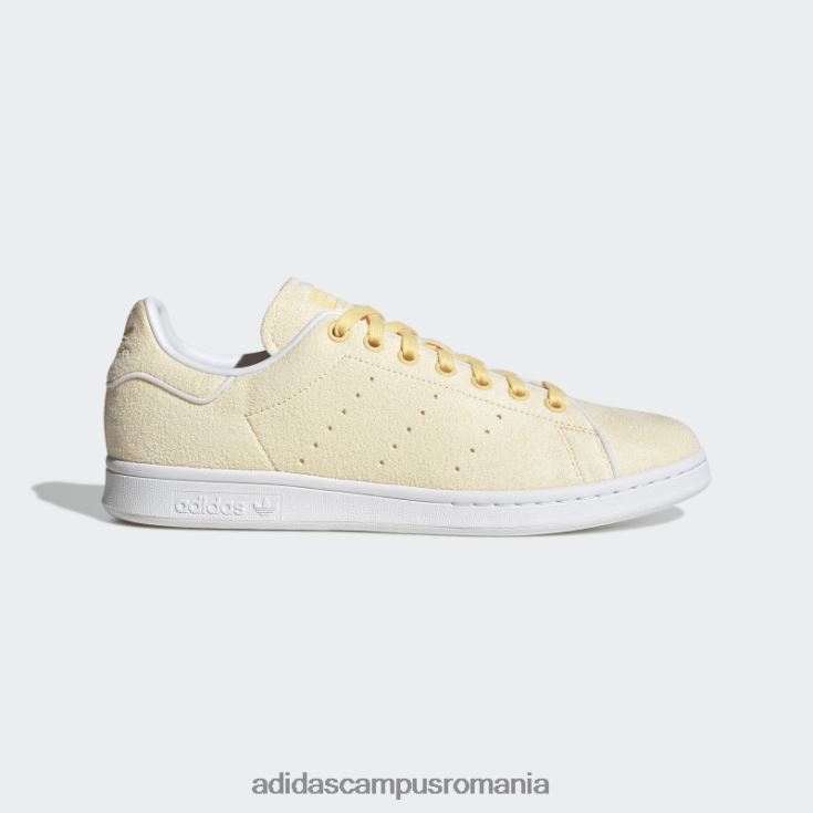 adidas campus romania pantofi stan smith galben elegant bărbați galben/alb J266N2655