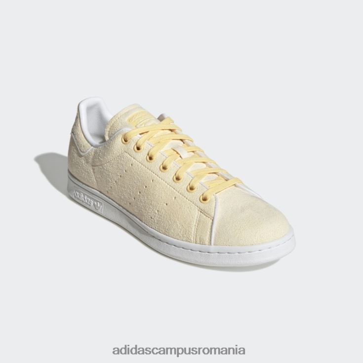 adidas campus romania pantofi stan smith galben elegant bărbați galben/alb J266N2655